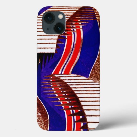 Art Deco Design #6 @ Emporio Moffa Case-Mate iPhone Case (Achterkant)