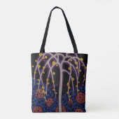 Art Deco Design #6 Exotic Tree Tote Bag (Achterkant)