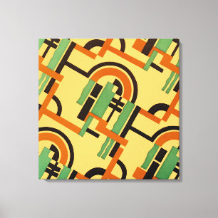 Art Deco Design #7 @ Emporio Moffa Canvas Afdruk