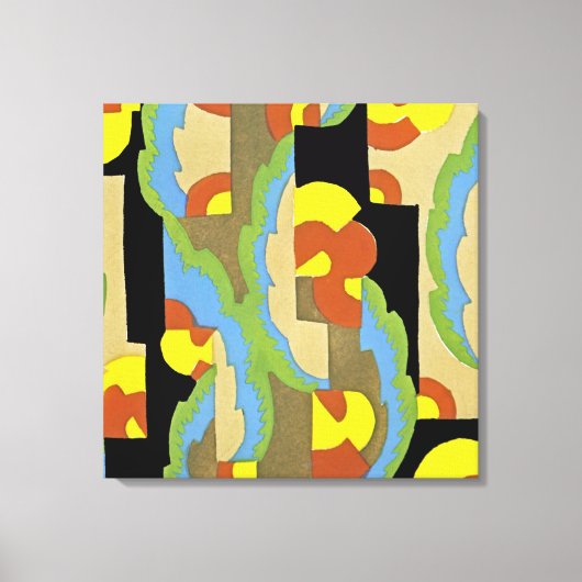 Art Deco Design #9 @ Emporio Moffa Canvas Afdruk (Voorkant)