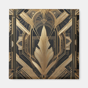 Art Deco Design Architectuur 1920s Deurpaneel Magneet