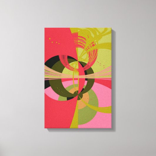 Art Deco Design Canvas Afdruk (Voorkant)