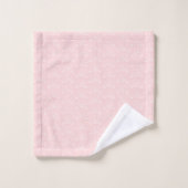 Art Deco Design Pink Bad Handdoek (Wasdoekje)