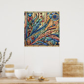 Art Deco Design Poster (Keuken)