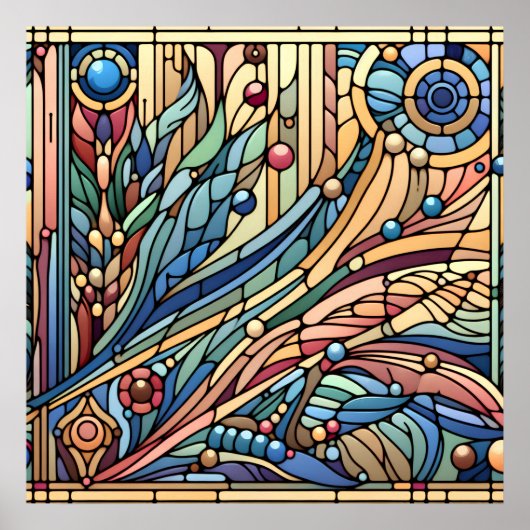 Art Deco Design Poster (Voorkant)