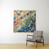 Art Deco Design Tapestry Wandkleed (In situ)