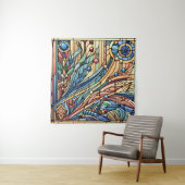 Art Deco Design Tapestry Wandkleed (In situ)
