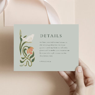  Art Deco Details Behuizing Kaart