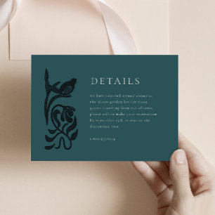 Art Deco Details Behuizing Kaart