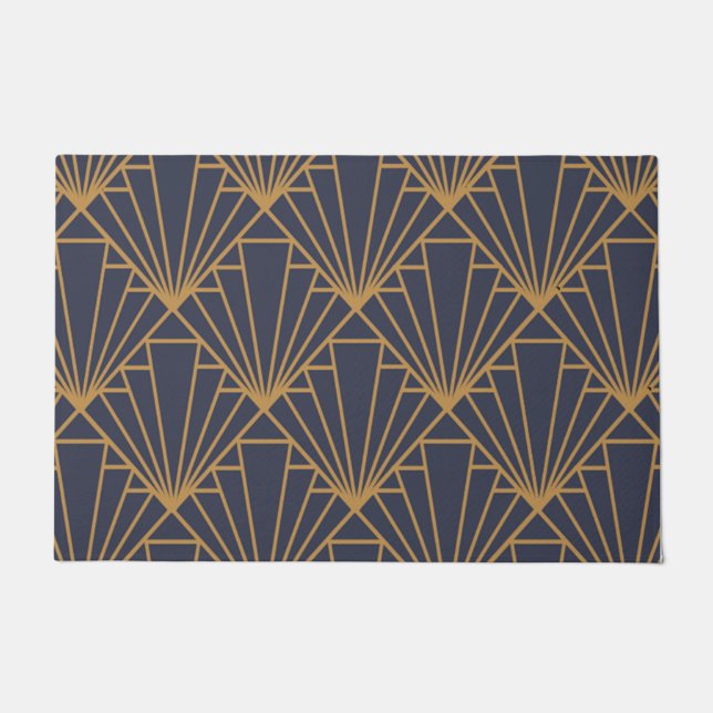 Art Deco Deurmat (Voorkant)
