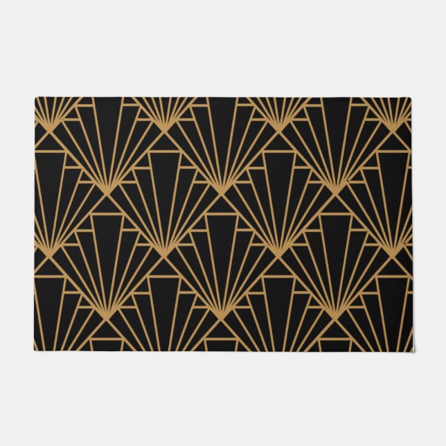 Art Deco Deurmat (Voorkant)