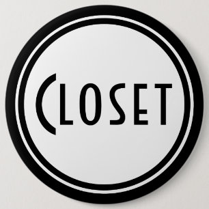 Art Deco-deuropenplaque Ronde Button 6,0 Cm