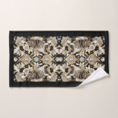 Art Deco Diamanten Uil Bad Handdoek (Handdoek)