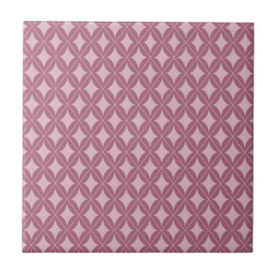 Art Deco diamantpatroon decoratief ontwerp Tegeltje