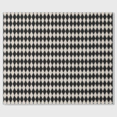 Art Deco Diamond Holiday Wrapping Paper Cadeaupapier (Vlak)