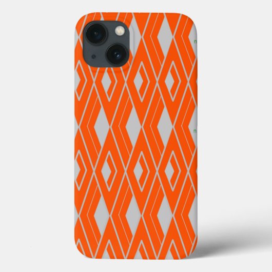 Art Deco Diamond Shapes Case-Mate iPhone Case (Achterkant)