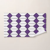 Art Deco Diamonds and Hexagons Bad Handdoek (Handdoek)