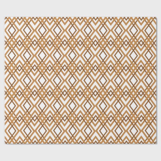 Art Deco Diamonds Cadeaupapier (Vlak)