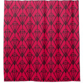 Art Deco Diamonds Douchegordijn (Voorkant)