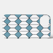 Art Deco Diamonds en Hexagons Case-Mate iPhone Case (Achterkant (horizontaal))