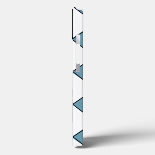 Art Deco Diamonds en Hexagons Case-Mate iPhone Case (Achterkant / Links)