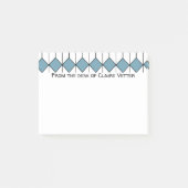 Art Deco Diamonds en Hexagons Post-it® Notes (Voorkant)