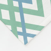 Art Deco Diamonds Fleece Deken (Hoek)