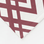 Art Deco Diamonds Fleece Deken (Hoek)