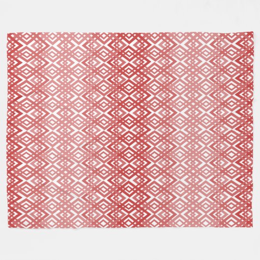 Art Deco Diamonds Fleece Deken (Voorkant (Horizontaal))