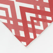 Art Deco Diamonds Fleece Deken (Hoek)