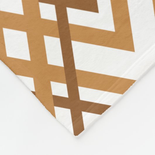 Art Deco Diamonds Fleece Deken (Hoek)