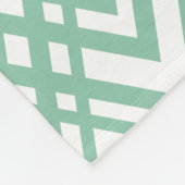 Art Deco Diamonds Fleece Deken (Hoek)