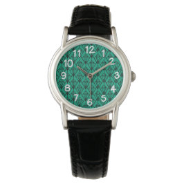 Art Deco Diamonds Horloge
