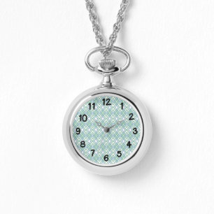 Art Deco Diamonds Horloge