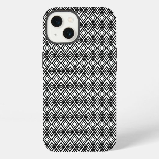 Art Deco Diamonds iPhone Hoesje (Achterkant)