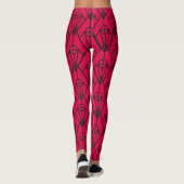 Art Deco Diamonds Leggings (Achterkant)