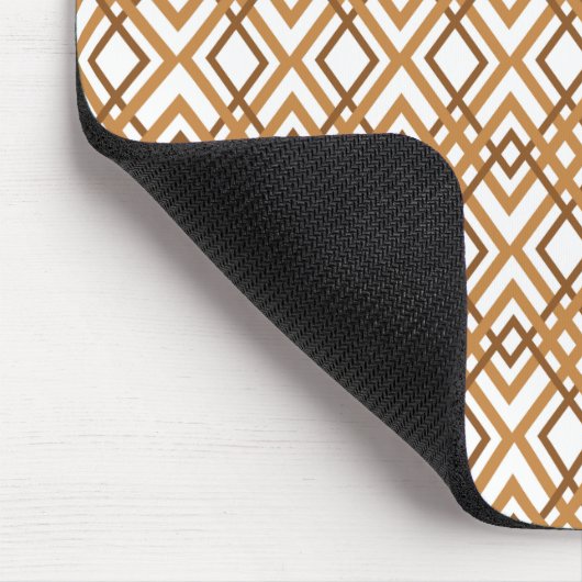 Art Deco Diamonds Muismat (Hoek)