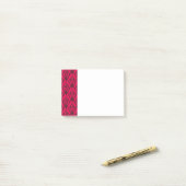 Art Deco Diamonds Post-it® Notes (Op bureau)