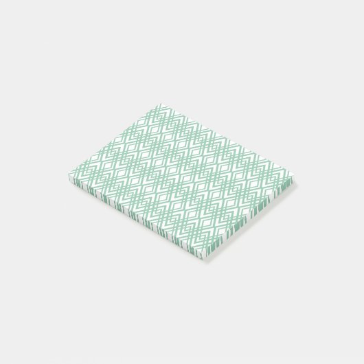 Art Deco Diamonds Post-it Notes (Schuin)