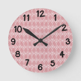 Art Deco Diamonds Ronde Klok