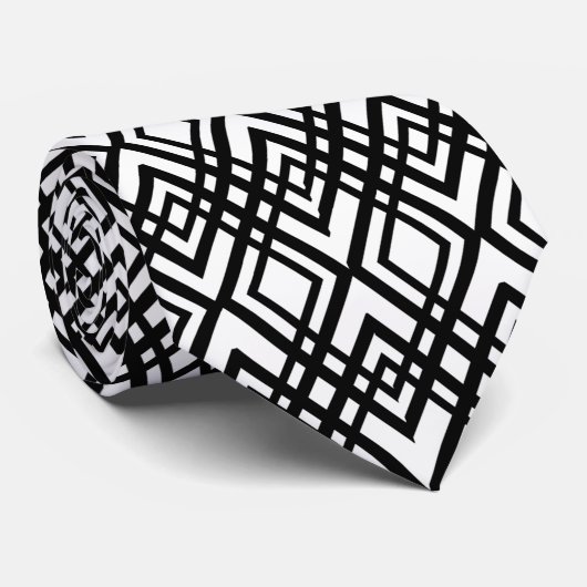 Art Deco Diamonds Stropdas (Opgerold)