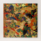  Art Deco, Diana en haar nymphen of de Hunt Legpuzzel (Horizontaal)