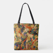 Art Deco, Diana en haar nymphen of de Hunt Tote Bag (Achterkant)