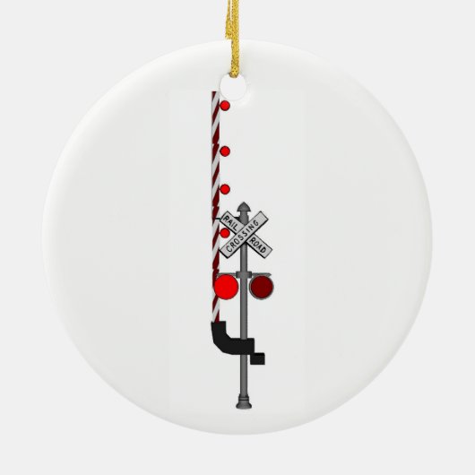 Art Deco Diesel-locomotief Keramisch Ornament (Achterkant)