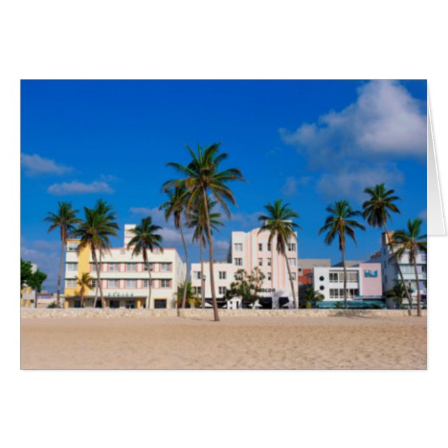 Art Deco District of South Beach Miami (Voorkant Horizontaal)