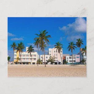 Art Deco District of South Beach Miami Briefkaart