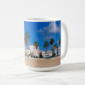 Art Deco District of South Beach Miami Koffiemok (Voorkant rechts)