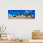 Art Deco District of South Beach Miami Poster (Keuken)