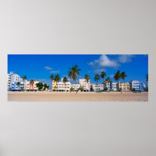 Art Deco District of South Beach Miami Poster