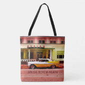 Art Deco District South Beach Miami Tote Bag (Voorkant)